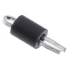 RS PRO 1 mm Black Insulated Phosphor Bronze Terminal Post 262-2179