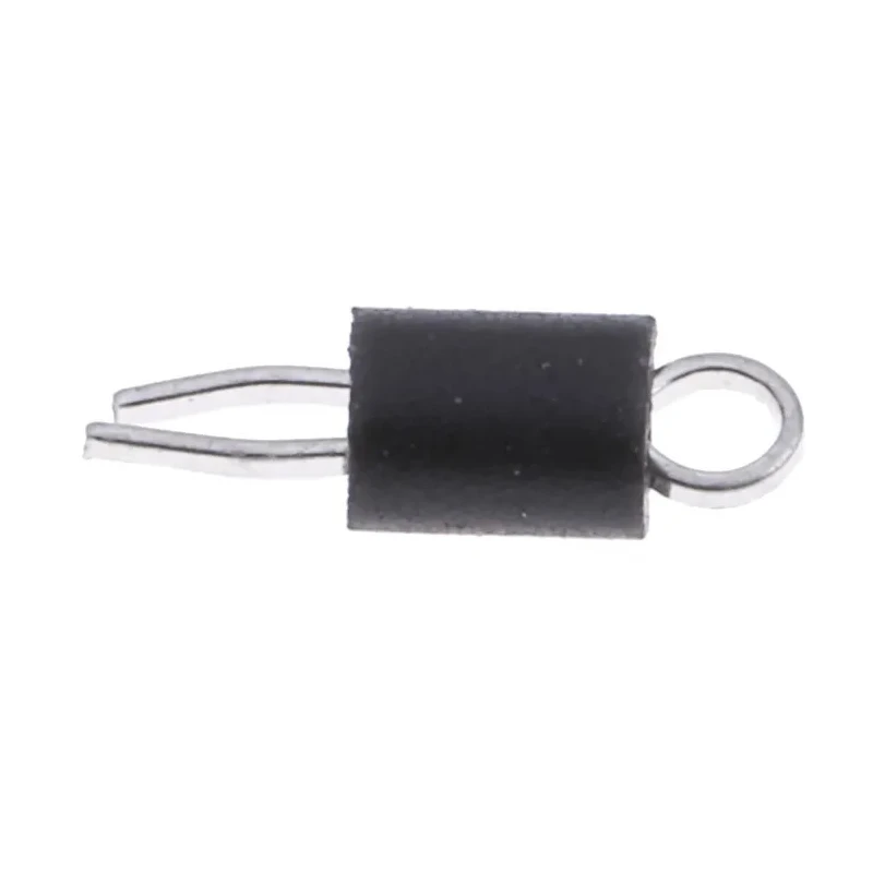 RS PRO 1 mm Black Insulated Phosphor Bronze Terminal Post 262-2179