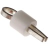 RS PRO 1.32 mm White Insulated Terminal Post Phosphor Bronze Body 262-2062