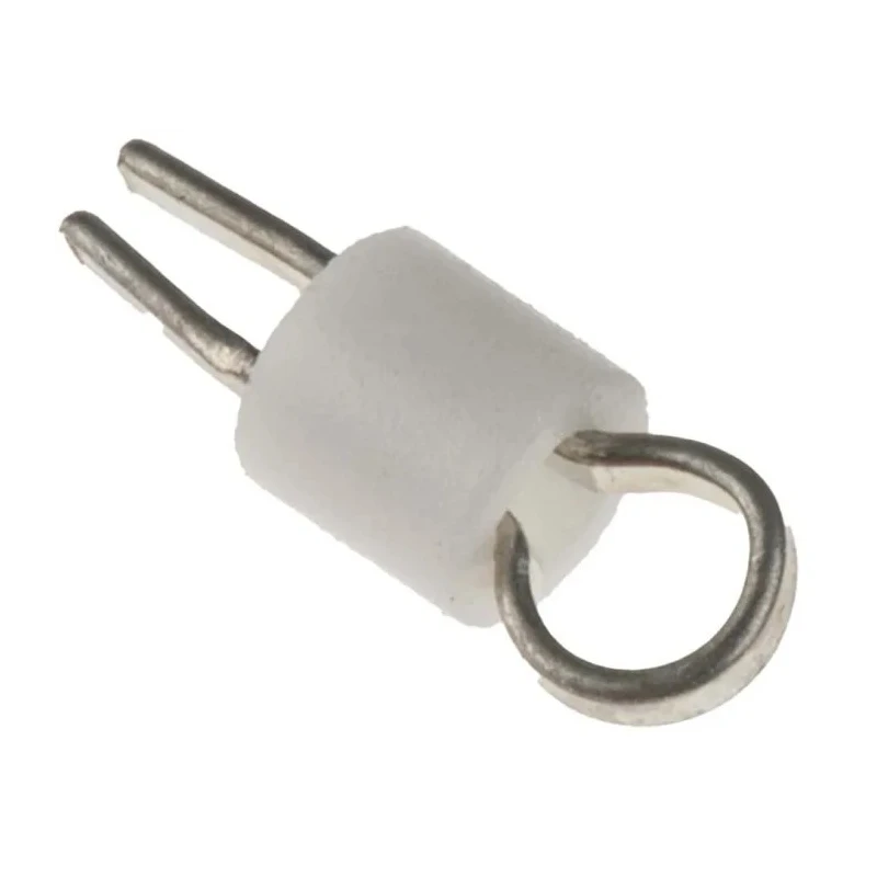 RS PRO 1.32 mm White Insulated Terminal Post Phosphor Bronze Body 262-2062