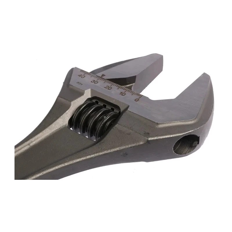 Bahco Adjustable Spanner with 44 mm Jaw Capacity, 380mm Overall Length, Metal Handle 8074 IP