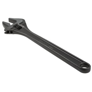 Bahco Adjustable Wrench 53 mm Jaw Capacity 455 mm Overall Length Metal Handle 8075 IP