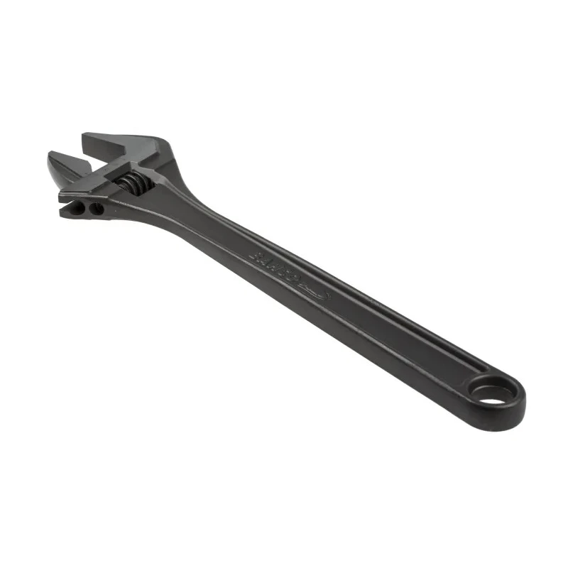 Bahco Adjustable Wrench 53 mm Jaw Capacity 455 mm Overall Length Metal Handle 8075 IP