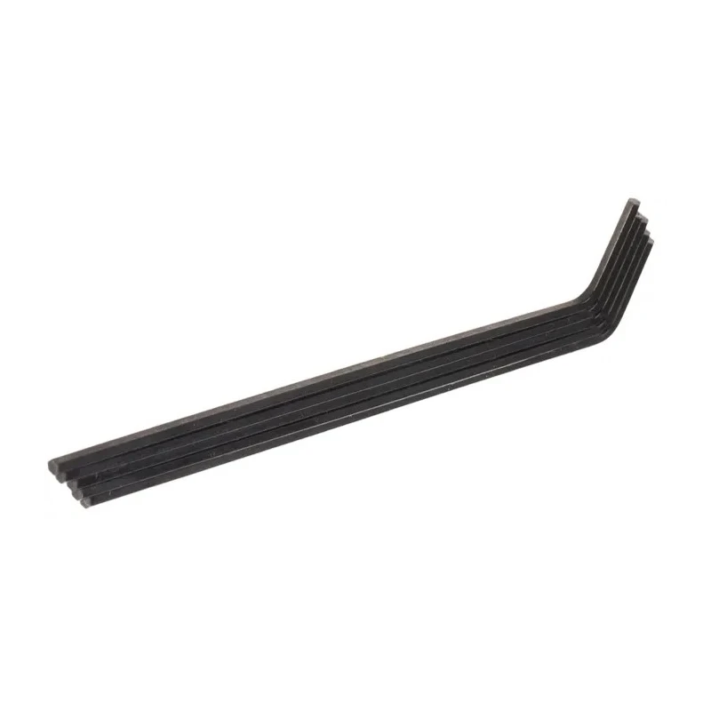 RS PRO L Metric Hex Key Set, Hex size 2 mm, Long Arm, Chrome Vanadium Steel, Black Finish 734-882
