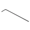 RS PRO L Metric Hex Key Set Long Arm, Hex Size 3 mm, Chrome Vanadium Steel, Black Finish 734-905