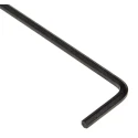 RS PRO L Metric Hex Key Set, Hex Size 2.5 mm, Long Arm, Chrome Vanadium Steel, Black Finish 734-898