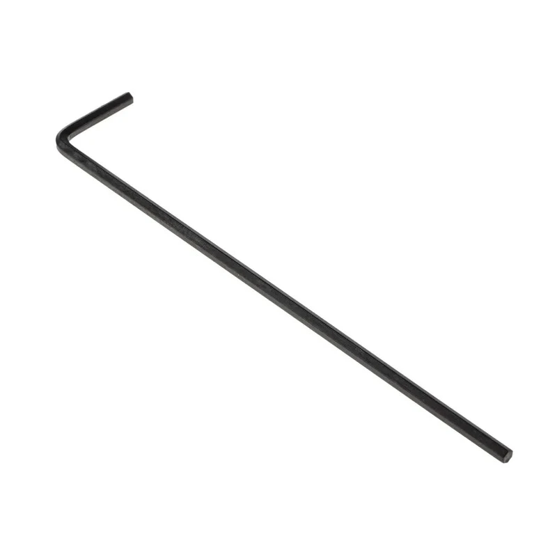 RS PRO L Metric Hex Key Set, Hex Size 2.5 mm, Long Arm, Chrome Vanadium Steel, Black Finish 734-898