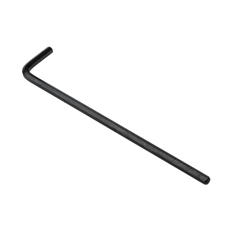 RS PRO L Metric Hex Key Set, Hex size 5 mm, Long Arm, Chrome Vanadium Steel, Black Finish 734-927