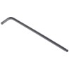 RS PRO L Metric Hex Key, Hex size 6 mm, Long Arm, Chrome Vanadium Steel Construction, Black Finish 735-116