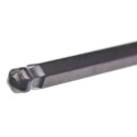 RS PRO L Metric Hex Key, Hex size 6 mm, Long Arm, Chrome Vanadium Steel Construction, Black Finish 735-116