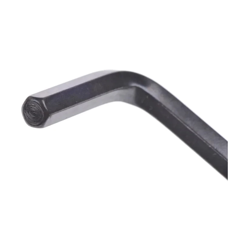 RS PRO L Metric Hex Key, Hex size 6 mm, Long Arm, Chrome Vanadium Steel Construction, Black Finish 735-116