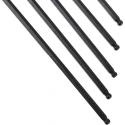 RS PRO L Metric Hex Key Set Chrome Vanadium Steel Ball End Black Finish Hex Size 4 mm Model 735-093