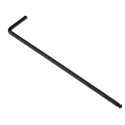 RS PRO L Metric Hex Key Set, Hex size 3 mm, Long Arm, Chrome Vanadium Steel, Ball End, Black Finish 735-087