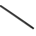 RS PRO L Metric Hex Key Set, Hex size 3 mm, Long Arm, Chrome Vanadium Steel, Ball End, Black Finish 735-087