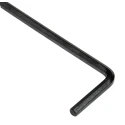 RS PRO L Metric Hex Key Set, Hex size 3 mm, Long Arm, Chrome Vanadium Steel, Ball End, Black Finish 735-087