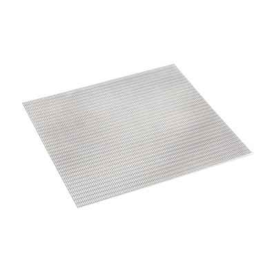 RS PRO Perforated Aluminium Metal Sheet 500 mm x 500 mm, 1.2 mm Thick Grade 3103 H14 262-6143