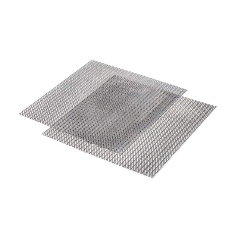 RS PRO Perforated Aluminium Metal Sheet 500 mm x 500 mm, 1.2 mm Thick Grade 3103 H14 262-6143