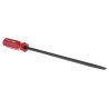 RS PRO Slotted Standard Screwdriver 8 mm Tip, 300 mm Blade, Cellulose Acetate Handle, Chrome Vanadium Steel Blade 736-131