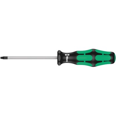 Wera Standard Torx & Torx Plus Screwdriver, T10 Tip, 80mm Blade, 161mm Overall 05138260001