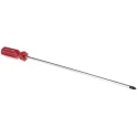 RS PRO Pozidriv Screwdriver PZ2 Tip 350 mm Blade Cellulose Acetate Handle Chrome Vanadium Steel Blade 736-169