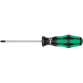 Wera Standard Torx & Torx Plus Screwdriver T20 Tip, 100 mm Blade, 198 mm Overall 05138262001