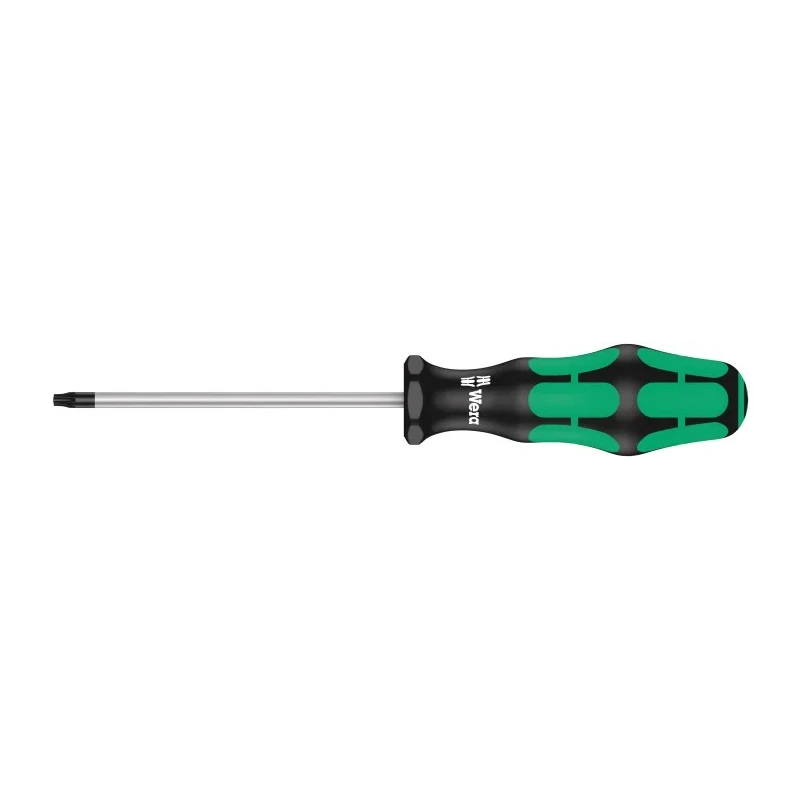 Wera Standard Torx & Torx Plus Screwdriver T20 Tip, 100 mm Blade, 198 mm Overall 05138262001