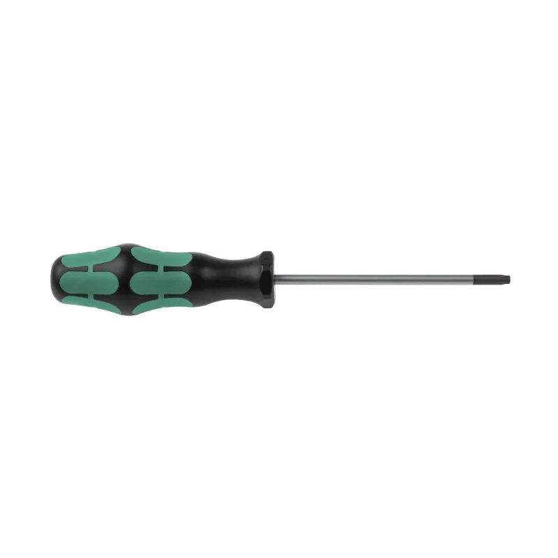 Wera Standard Torx & Torx Plus Screwdriver T20 Tip, 100 mm Blade, 198 mm Overall 05138262001