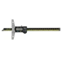 Mitutoyo 200 mm Imperial & Metric Depth Gauge Stainless Steel Micro Lapped Finish 571-212-30