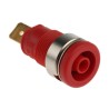 Hirschmann Test & Measurement Red Female Banana Socket 4 mm Connector Tab Termination 1000 V AC/DC 32A Gold 972356101