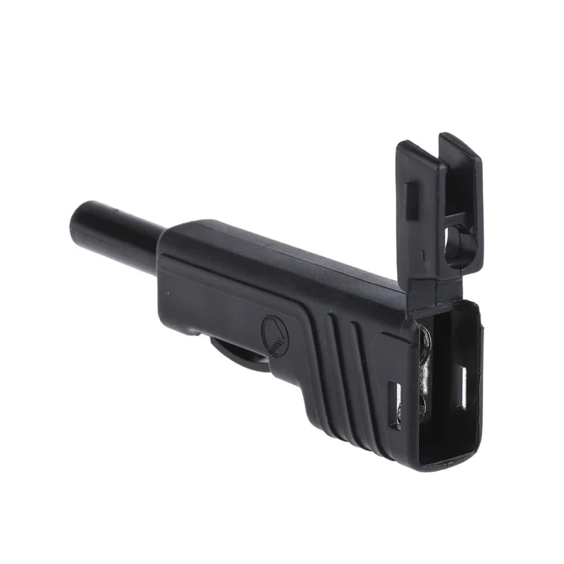 Hirschmann Test & Measurement Black Male Banana Plug, 4 mm Connector, Screw Termination, 60V dc, 30A, Nickel 932153100