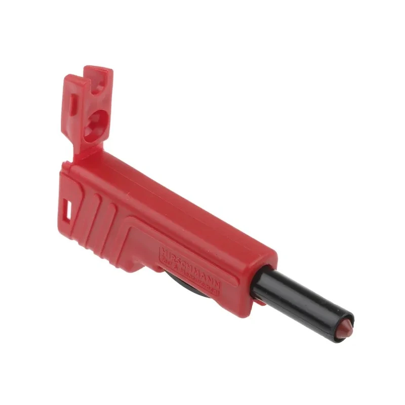 RS PRO Red Male Banana Plug 4 mm Connector Screw Termination 60V dc 30A Nickel Plating 932153101-