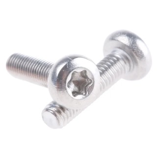 RS PRO Pan Head Stainless Steel Hexalobular Recess Machine Screw M3 12 mm 262-5853