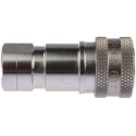 Parker Stainless Steel Hydraulic Quick Connect Coupling Female G 1/4 in, 35 Mpa SH2-62-BSPP