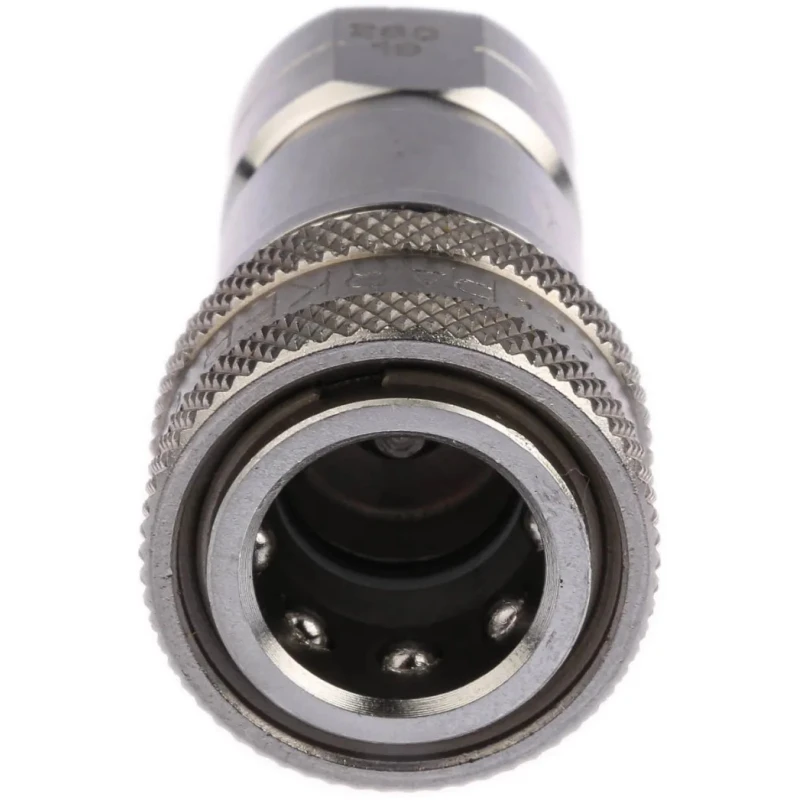 Parker Stainless Steel Hydraulic Quick Connect Coupling Female G 1/4 in, 35 Mpa SH2-62-BSPP