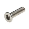 RS PRO Hexalobular Recess Countersunk Stainless Steel Machine Screw M6 x 25 mm 262-5831
