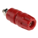 Hirschmann Test & Measurement Red 35A Test Connector with Brass Contacts Nickel Plated 2mm Hole Diameter 930103101