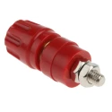 Hirschmann Test & Measurement Red 35A Test Connector with Brass Contacts Nickel Plated 2mm Hole Diameter 930103101
