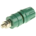 Hirschmann Test & Measurement Green 35A Test Connector with Brass Contacts Nickel Plated 2 mm Hole Diameter 930103104