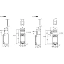 Telemecanique Sensors Preventa XCSA Safety Switch Zinc Zamak Alloy IP67 IP Rating 113.5mm Length XCSA722