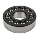 SKF Self-Aligning 2 Row Ball Bearing 60 mm Inside Diameter, 150 mm Outside Diameter, Machined Metal Cage, Steel 1412 M/C3