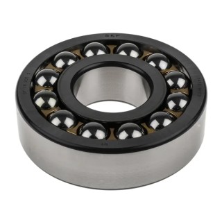 SKF Self-Aligning 2 Row Ball Bearing 60 mm Inside Diameter, 150 mm Outside Diameter, Machined Metal Cage, Steel 1412 M/C3
