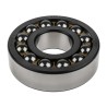 SKF Self-Aligning 2 Row Ball Bearing 60 mm Inside Diameter, 150 mm Outside Diameter, Machined Metal Cage, Steel 1412 M/C3