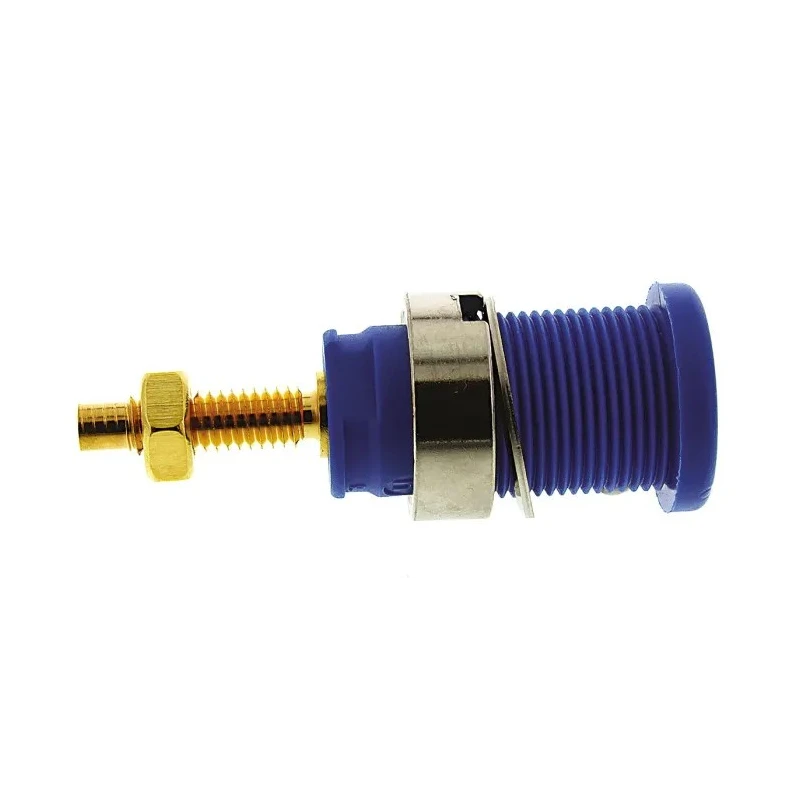 Hirschmann Test & Measurement Blue Female Banana Socket 4 mm Connector 1000 V ac/dc 32A Solder Termination 972354102