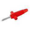 Hirschmann Test & Measurement Red Male Banana Plug 4 mm Connector Solder Termination 60V dc 30A Nickel Plating 931667101