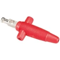 Hirschmann Test & Measurement Red Male Banana Plug 4 mm Connector Solder Termination 60V dc 30A Nickel Plating 931667101