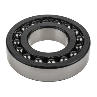 SKF Self-Aligning 2 Row Ball Bearing 75 mm Inside Diameter 160 mm Outside Diameter Sheet Metal Cage Steel Balls 1315 K/C3