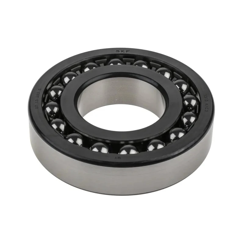 SKF Self-Aligning 2 Row Ball Bearing 75 mm Inside Diameter 160 mm Outside Diameter Sheet Metal Cage Steel Balls 1315 K/C3