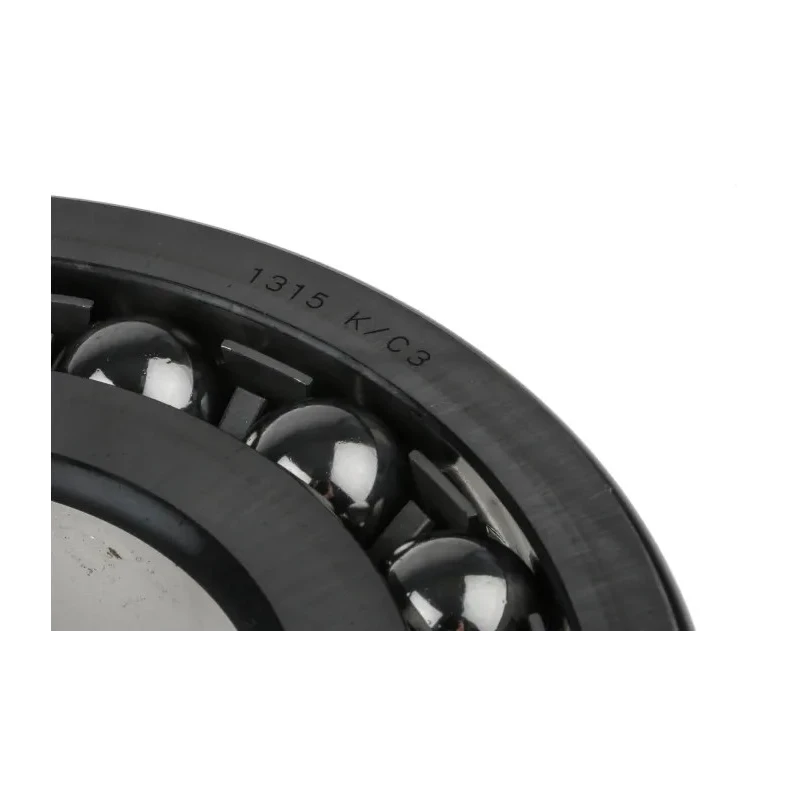 SKF Self-Aligning 2 Row Ball Bearing 75 mm Inside Diameter 160 mm Outside Diameter Sheet Metal Cage Steel Balls 1315 K/C3
