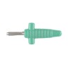 Hirschmann Test & Measurement Green Male Banana Plug 4 mm Connector Solder Termination 60V dc 30A Nickel Plating 931667104