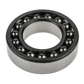 SKF Self-Aligning Ball Bearing 45 mm Inside Diameter 85 mm Outside Diameter 2 Row Non-Metallic Cage Open End 2209 EKTN9/C3